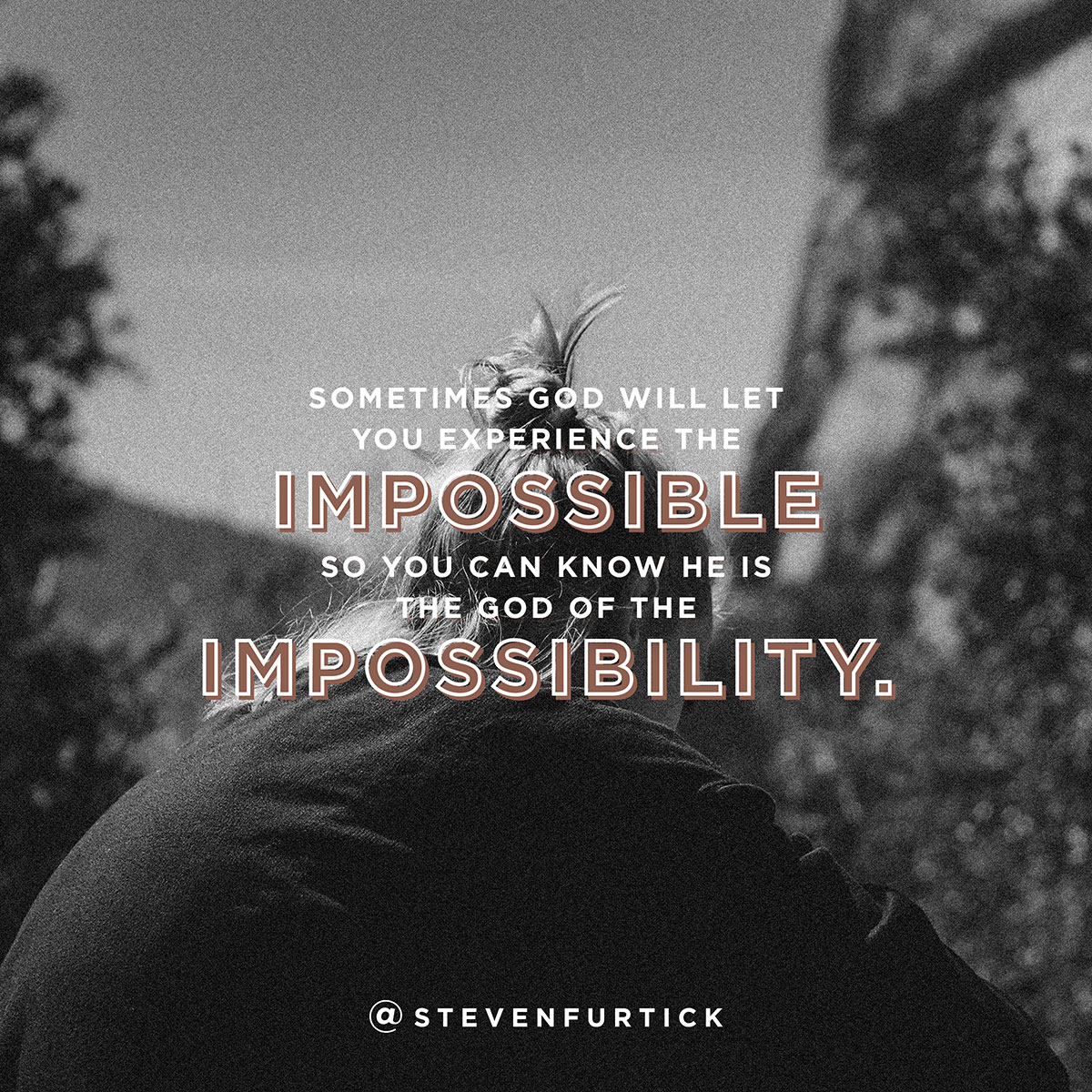 The God of the Impossibilities