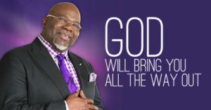 TD Jakes – God will bring you all the way out (Live at The Potter’s House) – Sermon Videos